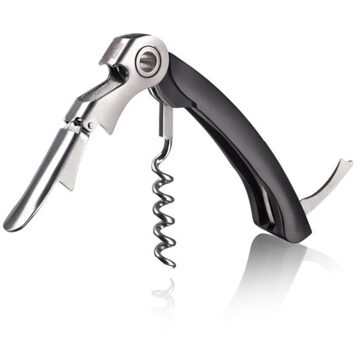 Vacu Vin J-Hook kurkentrekker Zwart