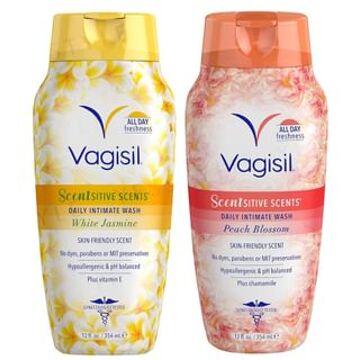 Vagisil Scentsitive Scents Daily Intimate Wash White Jasmine - 354ml
