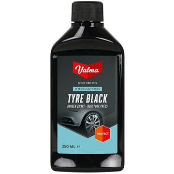 Valma A25S Tyre Black bandenzwart 250ml