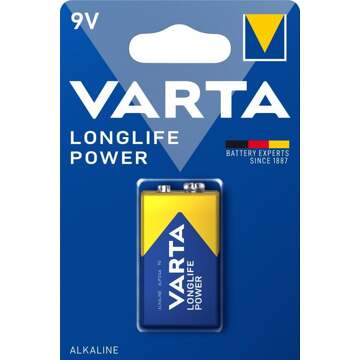 Varta Batterij Varta Longlife Power 9Volt