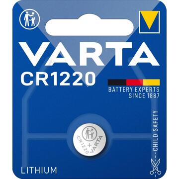 Varta knoopcelbatterij CR1220 lithium 3V per stuk