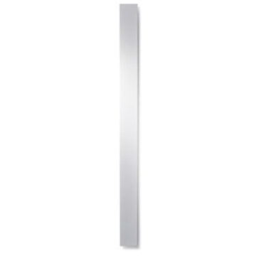 Vasco Beams Mono designradiator aluminium verticaal 1800x150mm 671W - aansluiting 0066 wit structuur (S600)