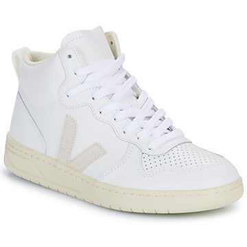 Veja Hoge Sneakers Veja V-15" Wit - 36,37,38,40,41,42,43,44,45