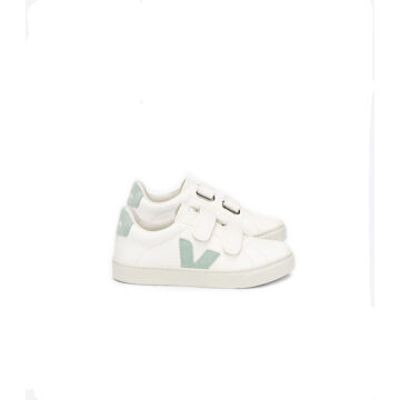 Veja Small Esplar Velcro Sneakers JR 25 Wit