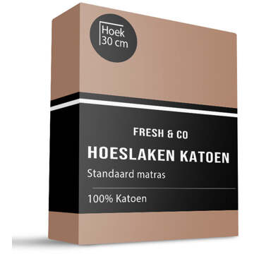 Verkoelend Hoeslaken - Katoen - 180x200 cm - Katoen - Fresh & Co