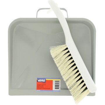 Vero stoffer en blik metaal grijs