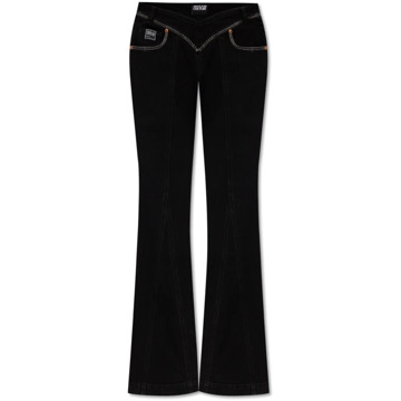 Versace Jeans Couture Flared jeans Versace Jeans Couture , Black , Dames - W27,W29,W30,W28,W26,W25