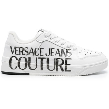 Versace Jeans Couture Sneakers Versace Jeans Couture , White , Heren - 42 Eu,40 Eu,43 Eu,41 Eu,44 Eu,45 EU