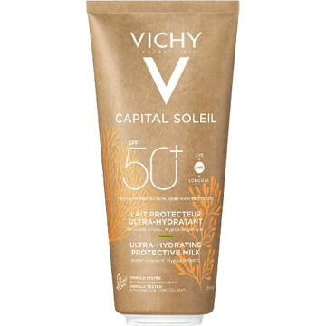 VICHY Capital Soleil Solar Eco-Designed Melk SPF50+ - voor lichaam en gezicht - 200ml