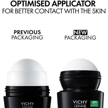 VICHY Homme Roll On Deodorant Sensitive Skin 72h - 50 ml
