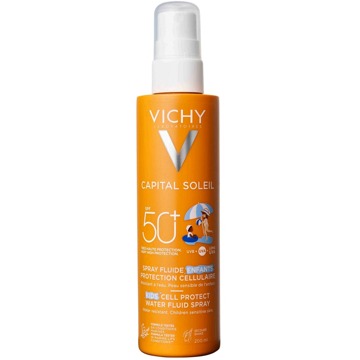 VICHY Ideal Soleil Anti-Zand Zonnebrand Spray voor Kinderen SPF50+ - 200ml