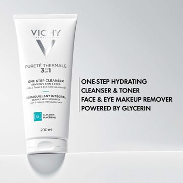 VICHY Purete Thermale 3in1 One Step Cleanser 200 ml