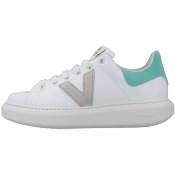 Victoria Neon Effect Sneakers voor Vrouwen Victoria , White , Dames - 38 EU