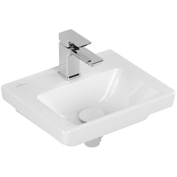 Villeroy & Boch Fontein Villeroy & Boch Subway 3.0 Met CeramicPlus Zonder Overloop 37x30.5x13.5 cm Wit Alpin Villeroy & Boch