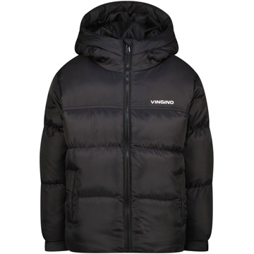 Vingino jongens winterjas Zwart - 140