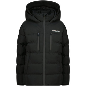 Vingino jongens winterjas Zwart - 176