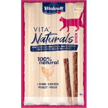 Vitakraft Naturals - Kattensnack - Kip - 25 gram