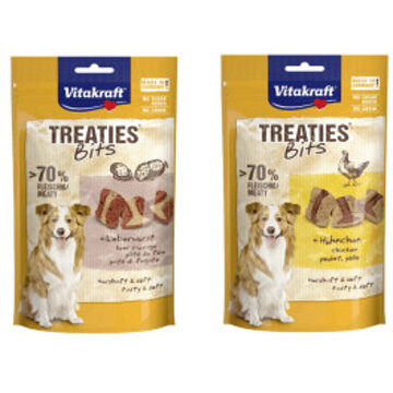 Vitakraft treaties bits bacon style - 120 gram