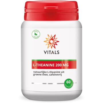 Vitals L-Theanine 200 MG - 60 Capsules