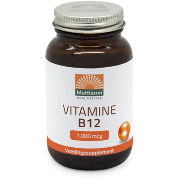Vitamine B12 1000 mcg 60 zuigtabletten