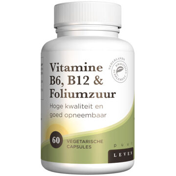 Vitamine B6, B12 & Foliumzuur Voor De Aanstaande Ouder - 60 Plantcapsules - PerfectBody.nl