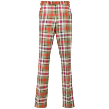 Vivienne Westwood Rode Tartan Wollen Broek Vivienne Westwood , Multicolor , Heren - Xl,L,M