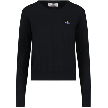 Vivienne Westwood Round-neck Knitwear Vivienne Westwood , Black , Dames - L,M,S,Xs