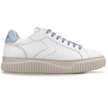 Voile blanche Witte Sneakers met Blauwe Details Voile Blanche , White , Dames - 40 Eu,37 Eu,36 Eu,39 EU