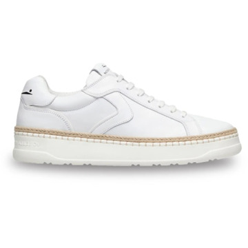 Voile blanche Witte Sneakers - Stijlvol en Trendy Voile Blanche , White , Heren - 42 Eu,40 Eu,43 EU