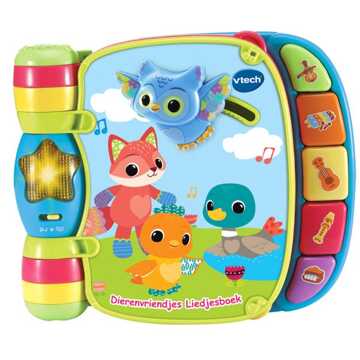 VTech Dierenvriendjes Liedjesboek blauw