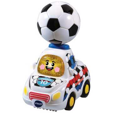 VTech Toet Toet auto: Viggo Voetbalauto NL wit 15 cm