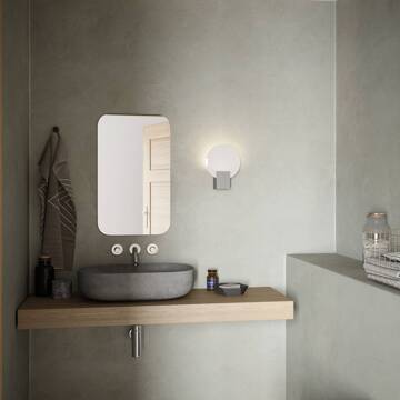 Wandlamp Hester Wit 9,5w 3-step Dim