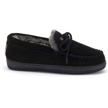 Warmbat Koala Suede Dames Pantoffels - Black - Maat 36