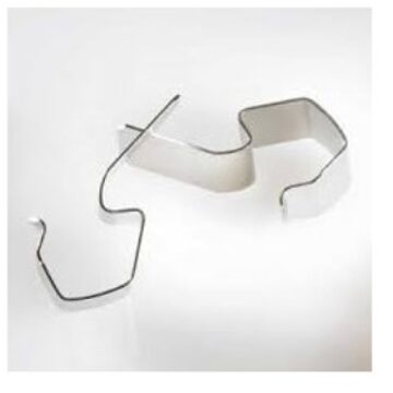 Weck Deti Weckklemmen rvs zak a 12 st Zilverkleurig