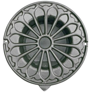 Weckx Deurrooster Retro Rond 18.5 cm - Brons