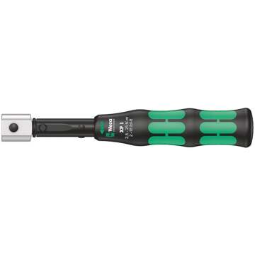 Wera Click-Torque XP 1 draaimomentsleutel met standaardinstellingen voor insteekgereedschappen, 2,5-25 Nm, 2,5 Nm, 9x12 x 2,5 Nm x 2.5-25 Nm