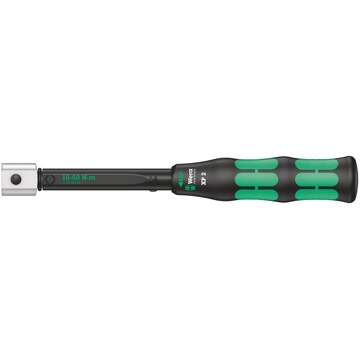 Wera Click-Torque XP 2 draaimomentsleutel met standaardinstellingen voor insteekgereedschappen, 10-50 Nm, 10 Nm, 9x12 x 10,0 Nm x 10-50 Nm
