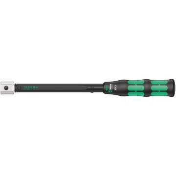 Wera Click-Torque XP 3 draaimomentsleutel met standaardinstellingen voor insteekgereedschappen, 15-100 Nm, 15 Nm, 9x12 x 15,0 Nm x 15-100 Nm