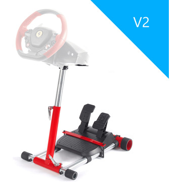 Wheel Stand Pro voor thrustmaster 458/t80/t100/rgt - rood Zilverkleurig