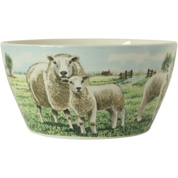 Wiebe van der Zee Wiebe's Farm Kom schaap Ø13cm 6st multi