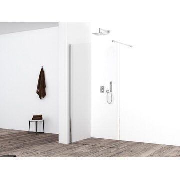 Wiesbaden Inloopdouche Eco 100x220 cm 8 mm Nano Coating Helder Glas Chroom