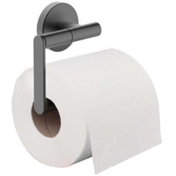 Wiesbaden Toiletrolhouder Alonzo Zonder Klep Mat Zwart