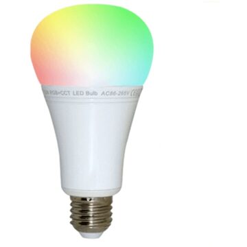 Wifi led lamp RGBWW 12 Watt E27 fitting