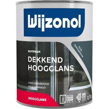 Wijzonol Dekkend Hoogglanslak - 0,75l - 9226 - Koningsblauw