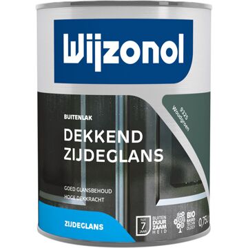 Wijzonol Dekkend Zijdeglanslak - 0,75l - 9325 - Woudgroen