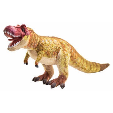 Wild Republic dinosaurus knuffel - T-rex - 63 cm - pluche - Dino knuffels - prehistorie