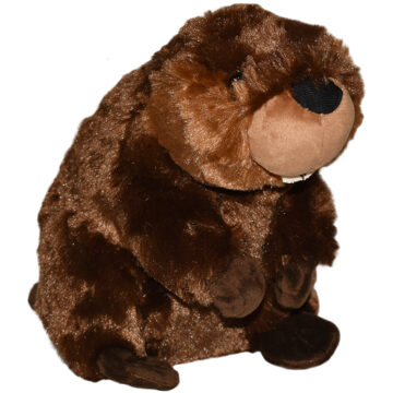 Wild Republic knuffel Bever - pluche - 30 cm - bruin - knuffeldier
