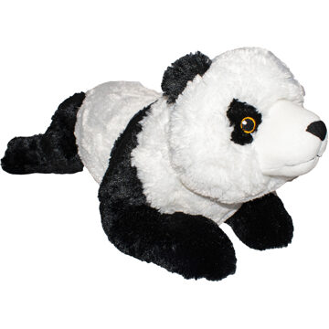 Wild Republic Pluche knuffel dieren grote Panda beer van 77 cm