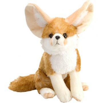 Wild Republic pluche woestijnvos knuffel - 30cm - Fennec vos - beige - Dieren knuffels