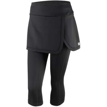 Wilson Capri IV Rok Dames-Zwart,Wit - XS